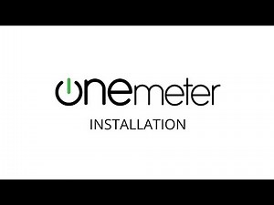 Installation - OneMeter