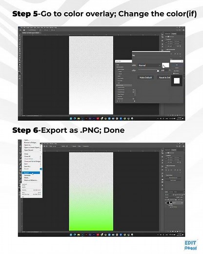 Easy fade effect in Photoshop – use it in your next video