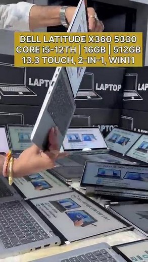 Dell Latitude X360 5330 🔥 i5 12th Gen | 16GB RAM | 512GB SSD | 2-in-1 Touch Laptop