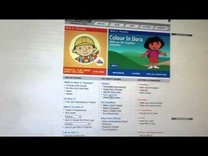 Nick Jr. UK Website 2002 2008