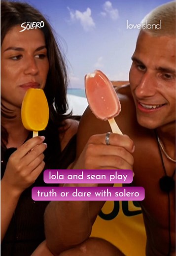 Lola and Sean play a juicy game of Truth or Dare with Solero 👀 #LoveIsland #LI