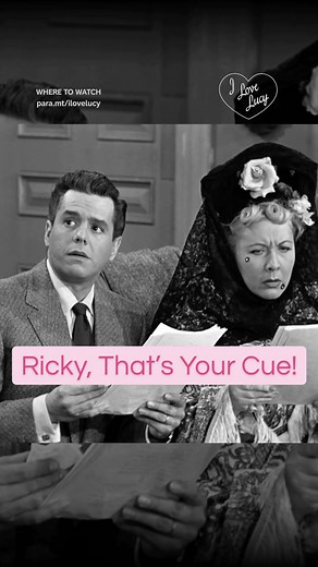 Ricky, That’s Your Cue! Classic TV Moment