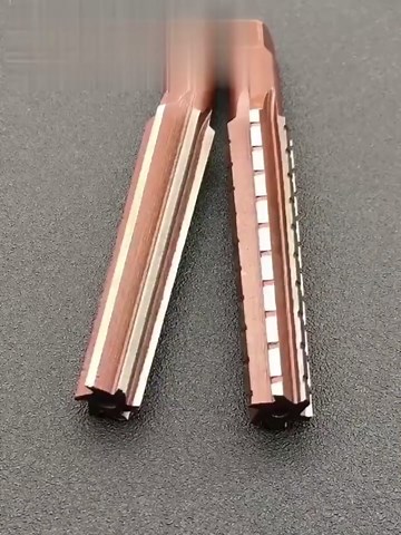 2Pcs High Carbon Steel Straight Shank Morse Taper Reamer Rough + Fine Hand Reamer Set Replacement(MT2#)