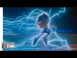 Sonic the Hedgehog (2020) -Sonic baseball playing scene (3/10) Movies clips