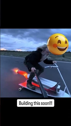 Pulse Jet Powered Skateboard! Insane DIY Engine Test 🔥🛹 #jetengine #engineering #stem