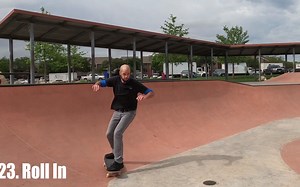 50个不会Ollie也能做的滑板招式（碗池）