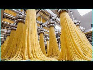 How 1,400 Tons of Spaghetti Are Made Every Day – Inside the Amazing Pasta Factory Production