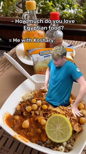 Everyone trying koshary in Egypt can’t get enough—once you taste it, you’re hooked!