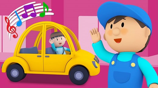 Driving In My Car (Carl's Car Wash) - Super Simple