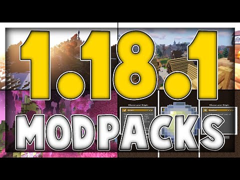 5 Minecraft Modpacks For 1.18.1 To Play NOW! (Modpack 1.18.1 Pt2)