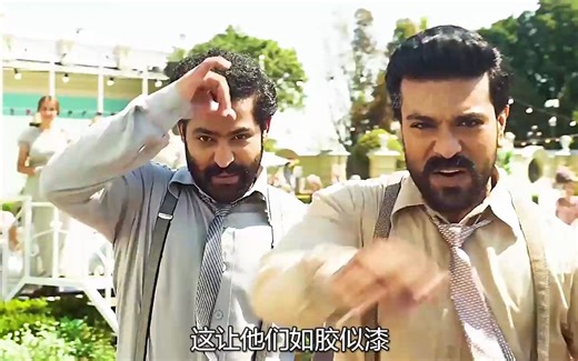 《RRR》印度超燃动作，拳拳到肉，满屏特效