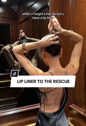 Perfect Updo with Lip Liner Tutorial