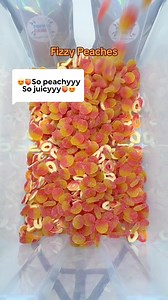 😍🍑Our Peach Mix is just soooo peachyyyy & soooo juicyyyy!🍑😍 #reels #viral #satisfying #asmr #explorepage #candies #funny | Poppin Candy