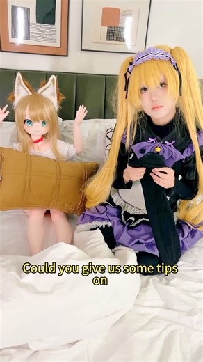 Mozudoll 魔族人形 | ✨Some tips about how to put the stockings on✨#mozudoll #doll #kinako #Paimon #cosplay | Instagram
