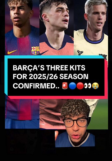 BARÇA’s 2025/26 Kits Confirmed: All You Need to Know