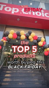Check out our Top 5 Products to buy this Black Friday Sale! 🛒 https://www.topchoice.com.mt/product-category/black-friday-2025/ | Top Choice - Electronics & Appliances