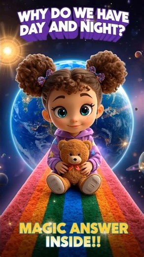 Why Do We Have Day And Night? 🌞 #shorts #explore #shortsfeed