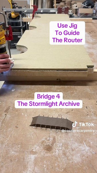 Building Bridge 4 #stormlightarchive @Brandon Sanderson @Dragonsteel Books @BrotherwiseGames #stormlight #cosmere #bridgefour #cosmererpg