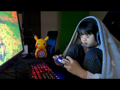 ゲーム中毒になった中学生が狂った生活で人生崩壊・・・【あるある、コント、寸劇】