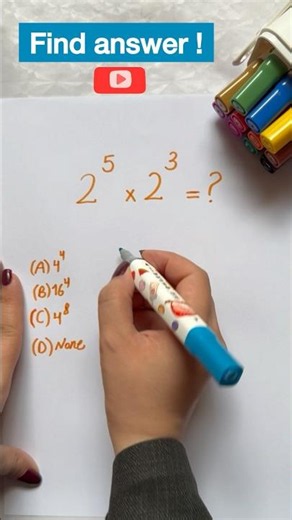 Simplifying Exponent #shorts #simplification #maths