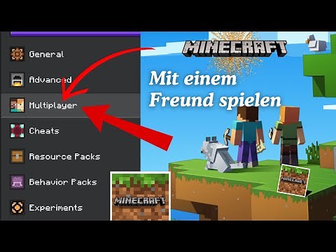 So spielen Sie Multiplayer in Minecraft PE | So spielen Sie Minecraft mit Freunden