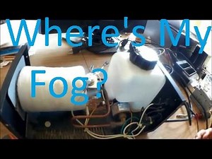 700W Fog Machine Repair