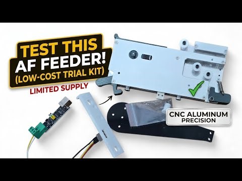 Starter Kit AF Feeder: Low-Cost Evaluation Unit for SMT | OpenPnP