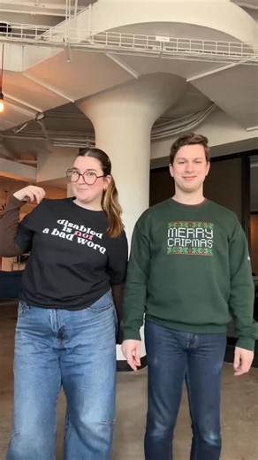 The Disability Collective on Instagram: "Attending The Disability Holiday Festival this Sunday, December 7th from 11 AM to 5 PM at Wychwood Barns? Don’t forget to stop by our table and check out all this fantastic merch! Treat yourself, or get a gift for a loved one. Merch will also be available online before and after the Festival. You can order it for local pick up or for shipping with an additional fee. What’s your favourite item? Let us know in the comments! [Video Description: Team members 