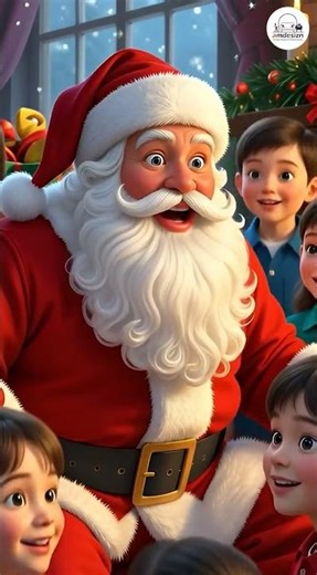Santa’s Magical Christmas Ride ✨ | Merry Christmas 4K 🎅🎄