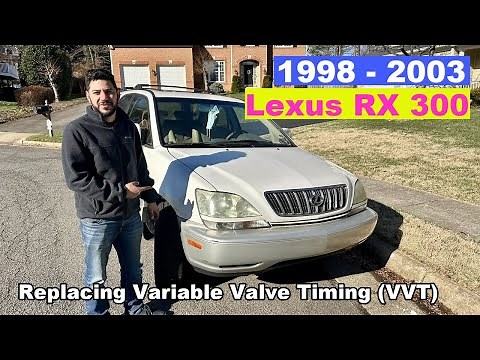 DIY 1998 1999 2000 2001 2002 2003 Lexus RX300 Replacing Variable Valve Timing (VVT) Solenoids
