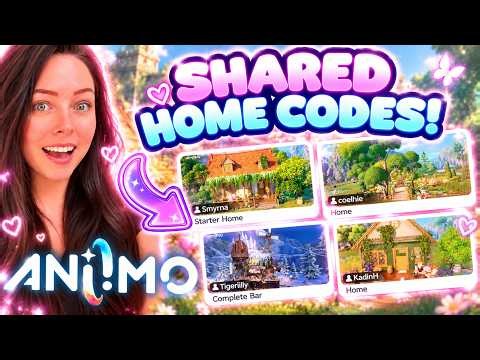 SHARED HOME CODES You NEED to See! | Aniimo