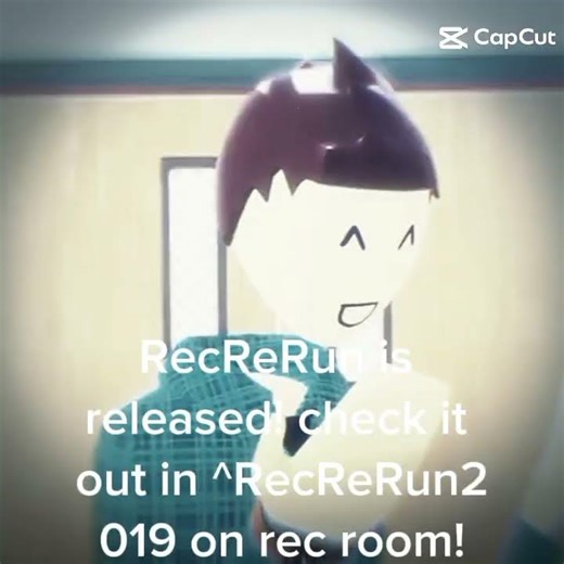 recrerun is released! check it out in ^recrerun2019 on rec room!