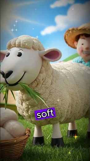 Goodnight Sheep on the Farm ✨ | Bedtime Story for Kids 🐑🌙 | Relaxing Sleep Story #short