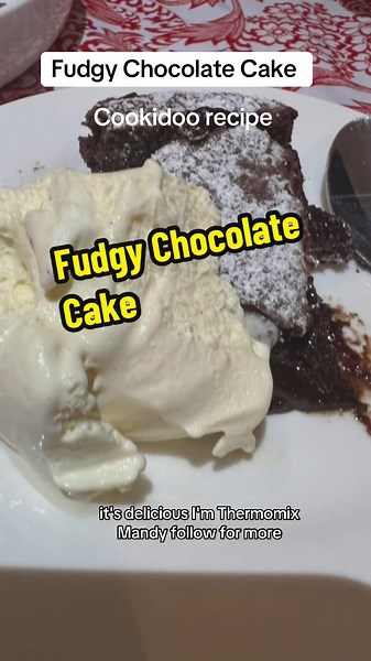 Fudgy Chocolate Cake: Easy Thermomix Recipe