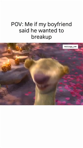 YFH ❤️‍🩹 | Me 😂 #boyfriend #couple #couples #dating Fun Fact – Ice Age: Collision Course In Ice Age: Collision Course, Scrat’s chaotic attempts to... | Instagram