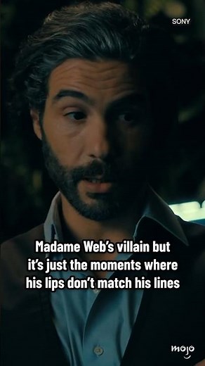 Madame Web's HUGE Villain Lip Synch Problem! #shorts