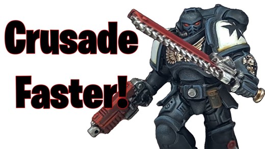Epic Speed Painting — Black Templars in Action