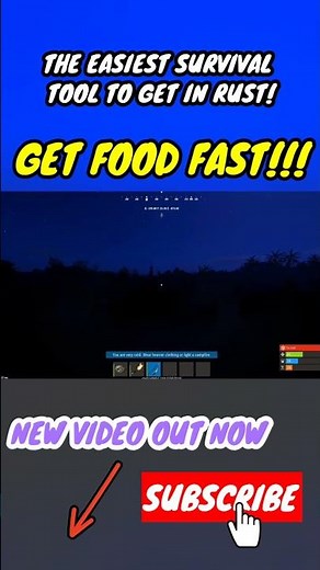 The EASIEST Tool To Get Food Fast in RUST! #rust #gaming
