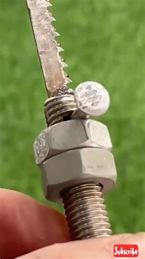 Amazing Metal Cutting Trick Using Nut & Bolt 🤜 Smart DIY Hacks 🤙 #craft #handmade #skills