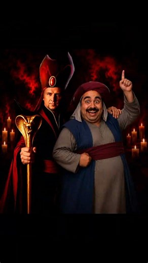 JAFAR AND ABIS MAL MEETING AT VILLAIN!!!!!!!! 😱