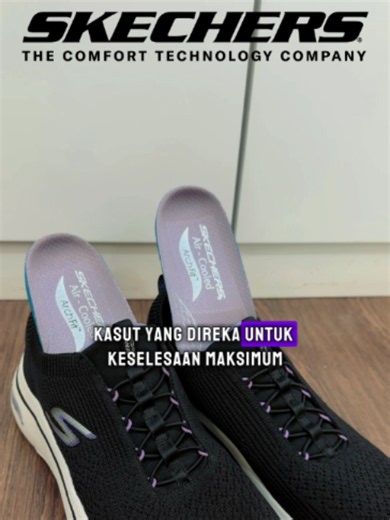Insole yang ikut bentuk kaki anda 👟✨ Skechers GO WALK® Arch Fit® 2.0 – Sofia hadir dengan removable insole yang “mold” ikut kaki untuk keselesaan lebih maksimum sepanjang hari. Kurang tekanan, kurang rasa penat. Cuba sekarang! #racuntiktok #tiktokshop # tiktokshopmy #tiktokmalaysia #skechers