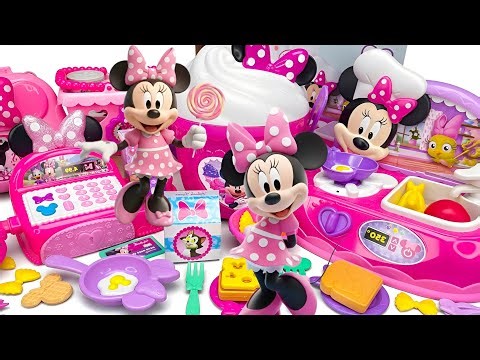 Satisfying with Unboxing Disney Minnie Mouse Kitchen Play Set | ASMR