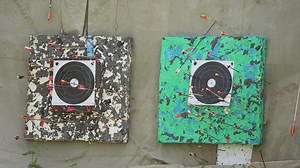 Printed targets for archery arrows - Free Stock Video