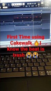 Using Cakewalk for the first time 🔥