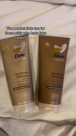 The Perfect Fake Tan for Fake Tan Haters | Dove Gradual Tan