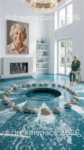 THIS FLOOR IS AMAZING 😱 Epoxy marine floor with crocodiles #shorts