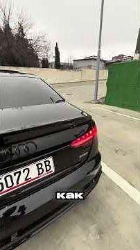 Audi A4 B9 facelift in S-line with Shadow Line package, the most luxurious trim level