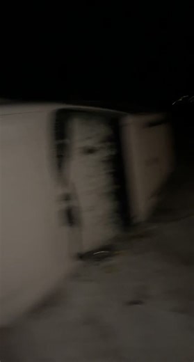 Crazy Cop Car Crash in the Yard