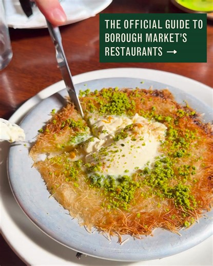 We handpick our restaurants for their quality, sustainability, and fair practices. Each one adds to the spirit of Borough Market, from thoughtful sourcing to the spaces they create. Hit the link to see which restaurants are officially part of the Market ➡️ https://bit.ly/457OzhQ | Borough Market