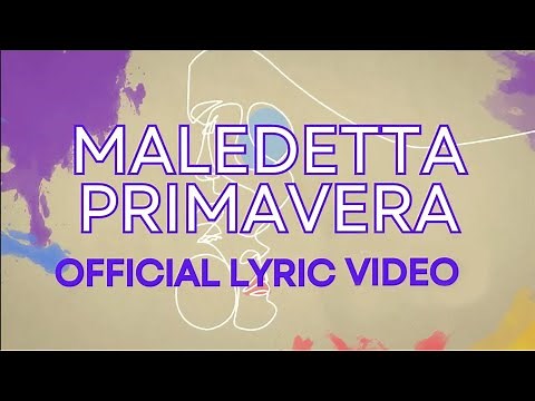 Loretta Goggi - Maledetta Primavera (Official Lyric Video)